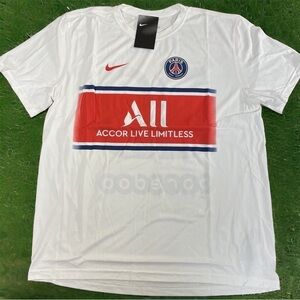 Nike PSG Lionel Messi Jersey Tee Men’s Size XL Paris Saint-Germain T Shirt NEW